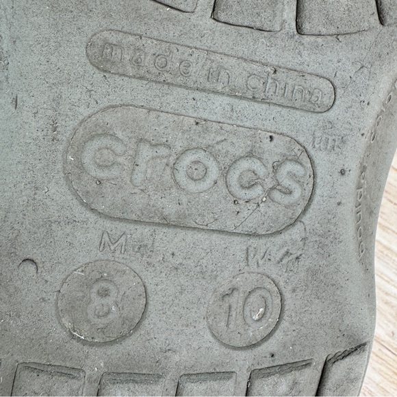 Crocs Classic Realtree Max 4 Camo Print Slip On Clog Sandals Green Mens 8 - Picture 9 of 11